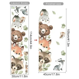 Forest Animals Theme Children's Wall Stickers