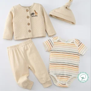 4pcs Baby Autumn & Winter Set