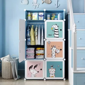 Kids Storage Wardrobe